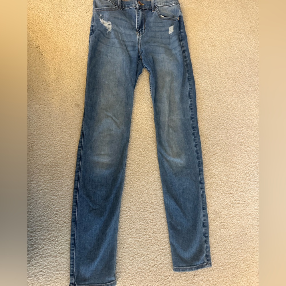 Abercrombie Kids Light Blue Straight Jeans